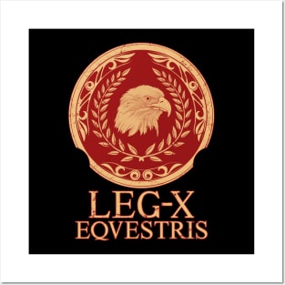 Legio X Equestris Roman Legionary Emblem Posters and Art